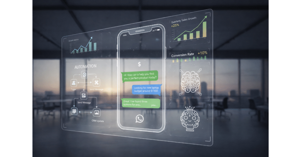 WhatsApp chatbot for sales automation in 2026