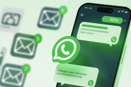 WhatsApp Funnel Marketing concept showing WhatsApp messages with high open rates replacing traditional email marketing