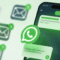 WhatsApp Funnel Marketing concept showing WhatsApp messages with high open rates replacing traditional email marketing