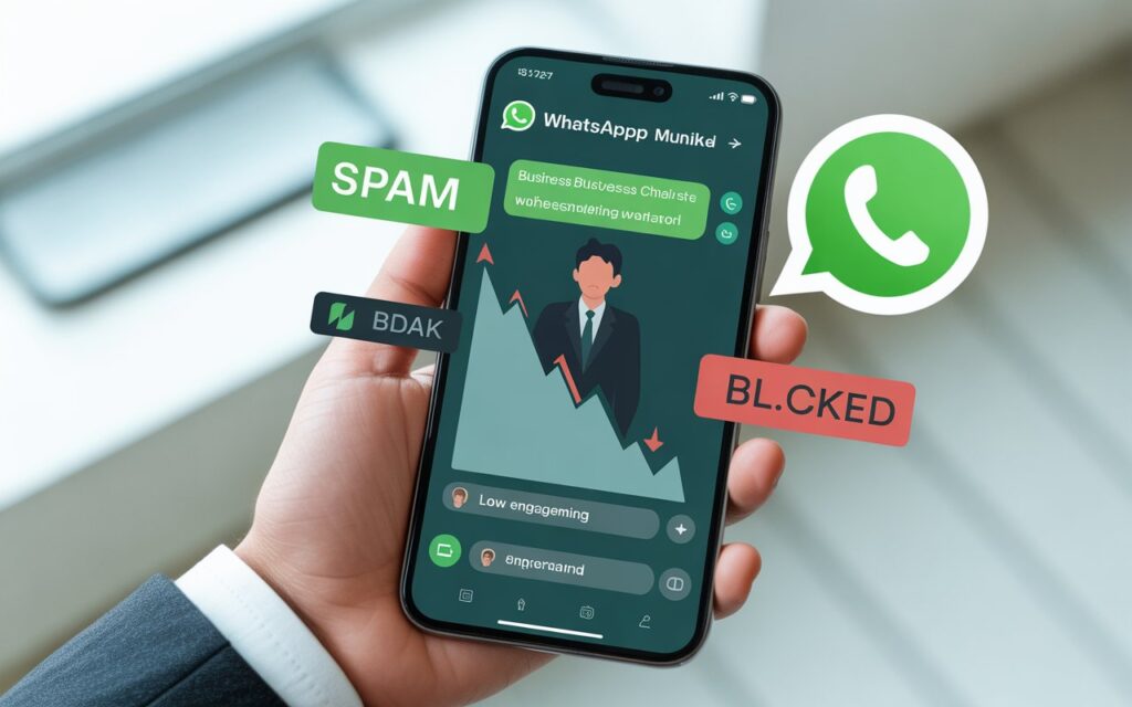WhatsApp spam issues reducing message reach